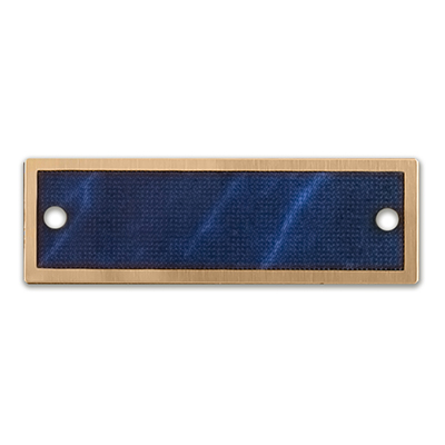 Rotary Small Plate for R34147 Blue Brass Perpetual Plaque